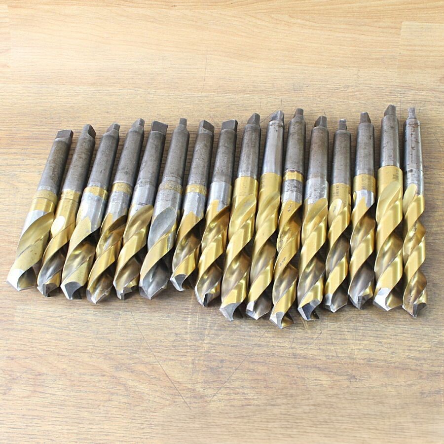 16本☆ナチ/コベルコ他 φ24.0~29.0mm テーパーシャンクドリル MT3 HSS拍卖