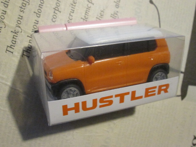 ★ スズキ販促品 ハスラー ミニカー YR ★未使用保管品整理拍卖