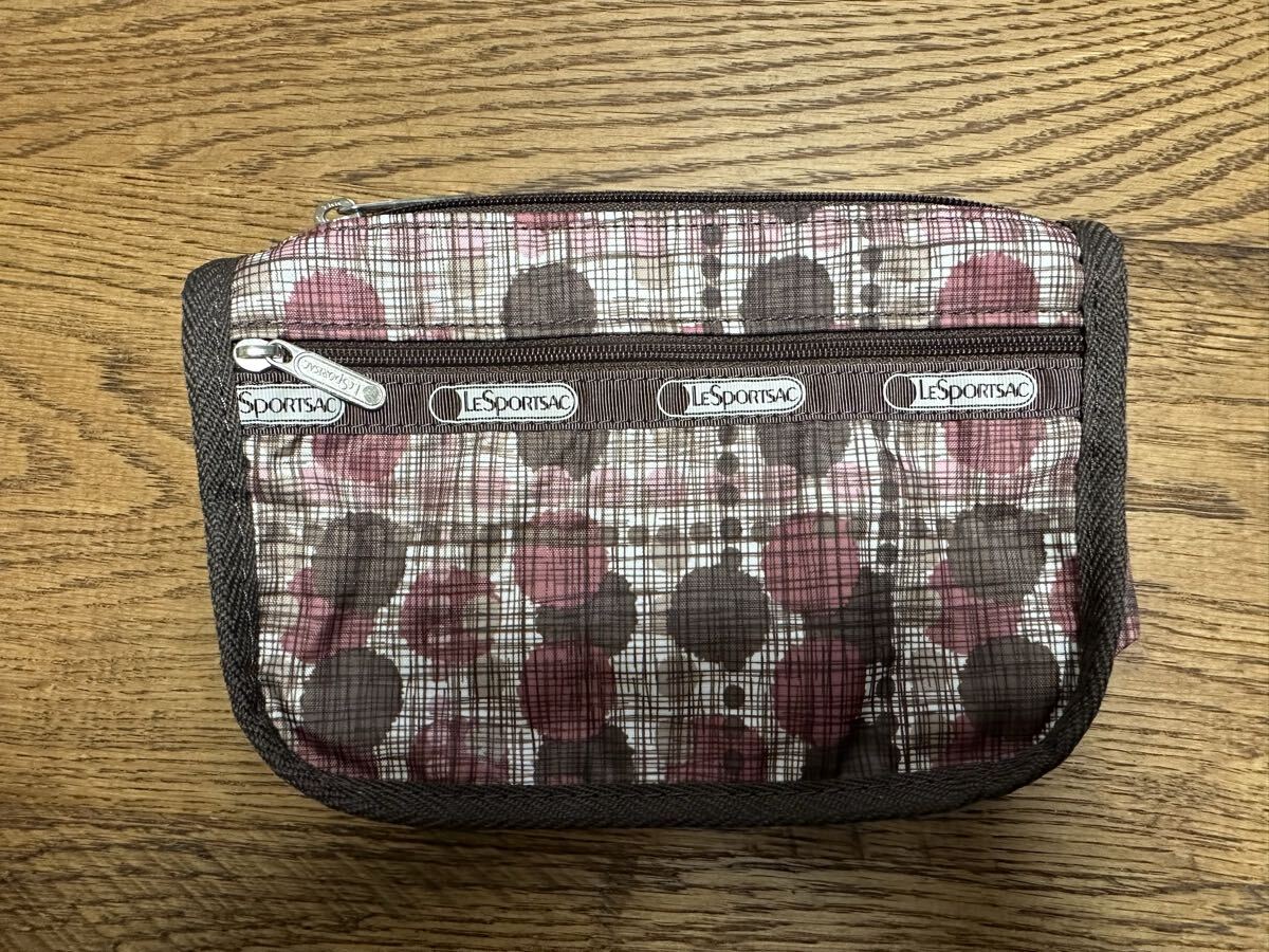 新品 LeSportsac レスポートサック レスポ ポーチ 化粧ポーチ拍卖