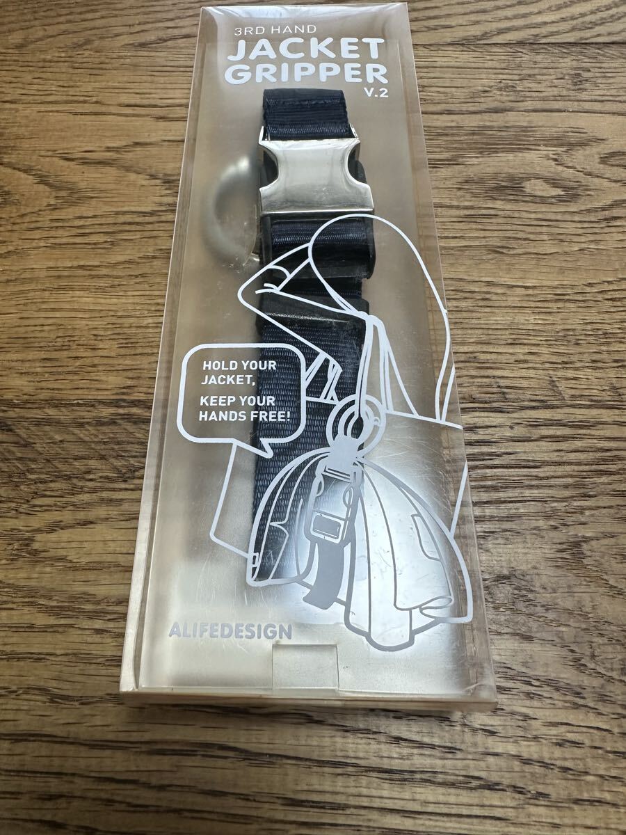 新品 ジャケット グリッパー 荷物固定 ベルト スーツケースフック ネイビー 旅行小物 トラベルグッズ拍卖