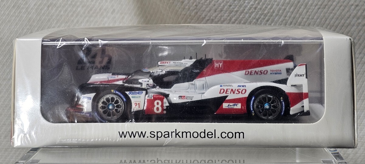 【未開封】 spark スパークモデル 1/43 トヨタ TS050 ハイブリッド TOYOTA GAZOO Racing #8 ルマン ウイナー 2018 43LM18拍卖