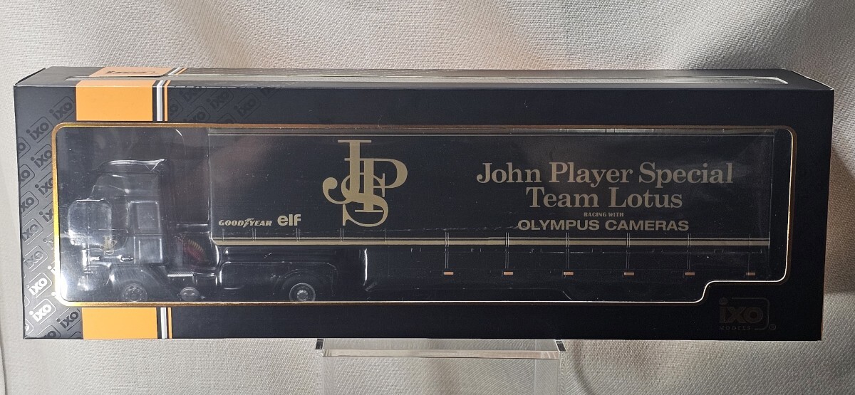 ixo イクソ 1/43 ボルボ F12 1981 JPS チーム ロータス レーシングトランスポーター【TTR002】拍卖