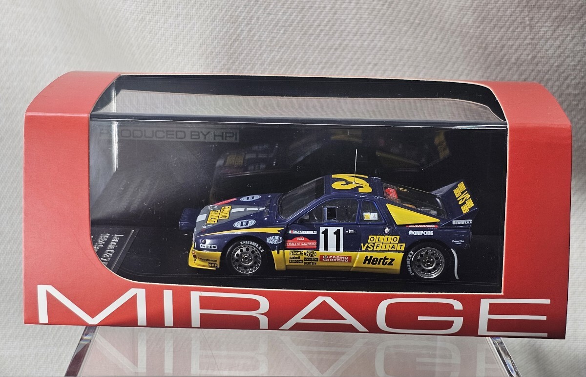 Mirage 1/43 ランチア 037 ラリー Lancia 037 Rally(#11)1984 Sanremo拍卖