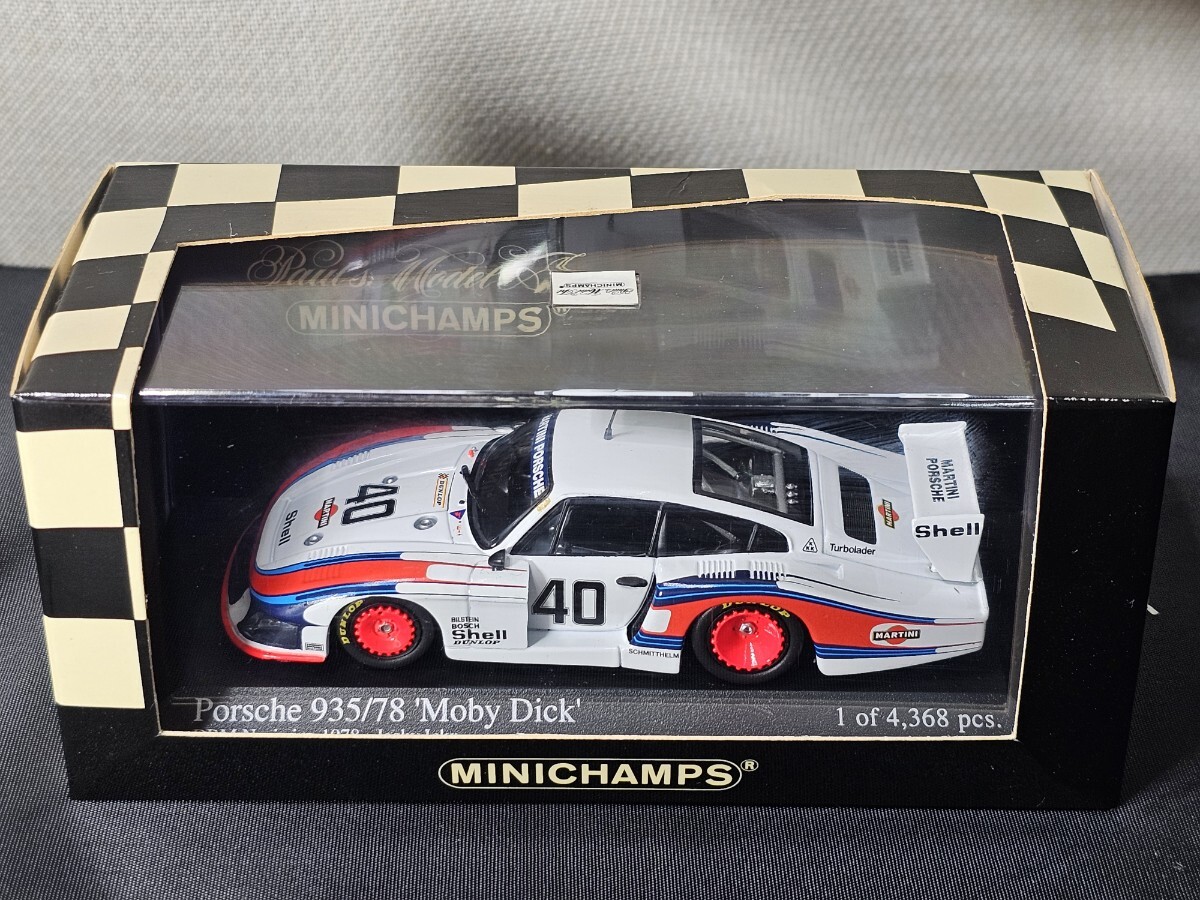 1/43 ミニチャンプス ポルシェ 935/78 Moby Dick 1978【430 786740】拍卖