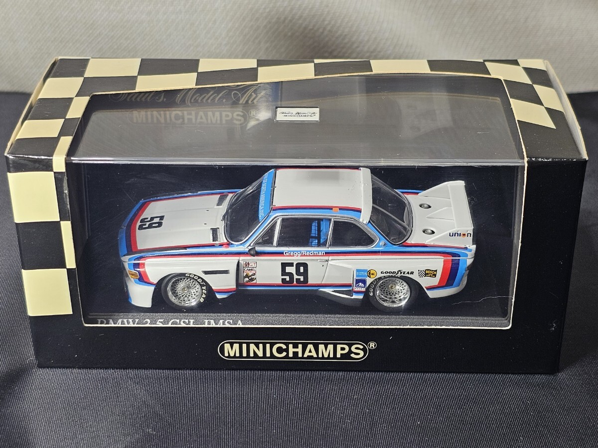Minichamps 1/43 BMW 3.5 CSL IMSA デイトナ 1976 ウィナー 【430 762959】拍卖