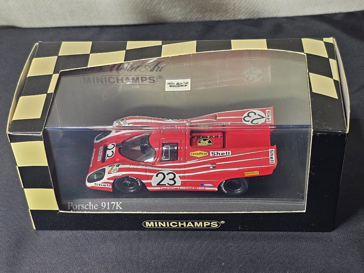 ミニチャンプス PMA 1/43 Porsche ポルシェ 917K 24H ルマン LM 1970 優勝 #23 430706723拍卖