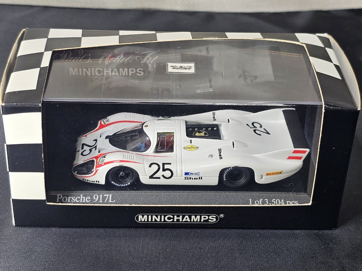 PMA ミニチャンプス 1/43 Porsche ポルシェ 917L Le Mans ルマン 24h 1970 #25 Elford/Ahrens 400706125拍卖
