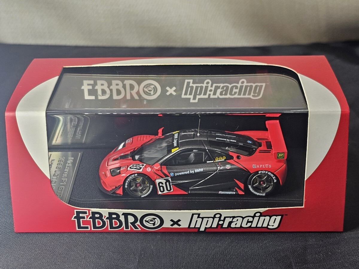 エイチピーアイ HPI 1/43 マクラーレン MCLAREN F1 GTR 1996 全日本GT選手権 JGTC #60 8537拍卖