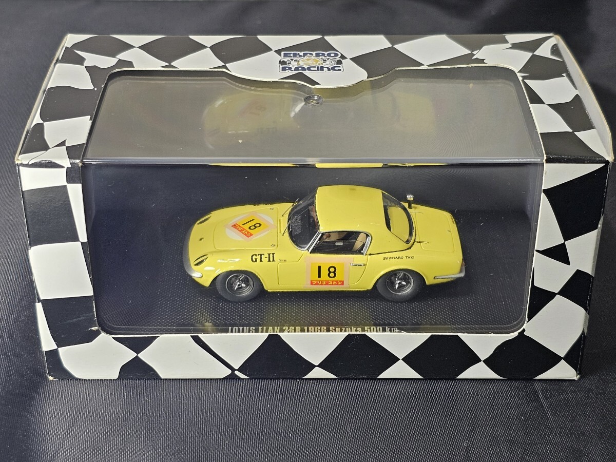 EBBRO エブロ 1/43 LOTUS ELAN 26R 1966 Suzuka 500km No.18 ロータス エラン 鈴鹿 【44197】拍卖
