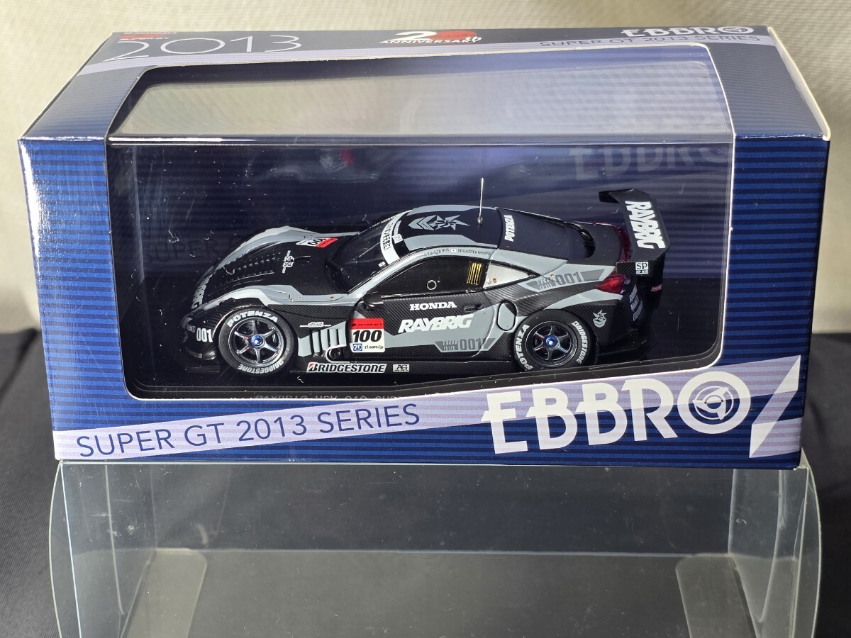 EBBRO エブロ 1/43 RAYBRIG HSV-010 SUPER GT500 2013 Okayama Test #100 44946拍卖