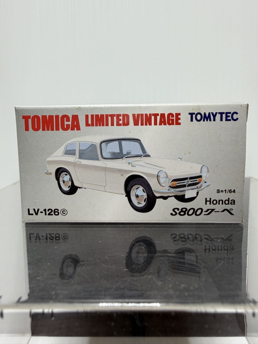 LV-126c トミカリミテッドヴィンテージ Honda S800クーペ TOMYTEC 1/64 箱付 TOMICA LIMITED VINTAGE拍卖