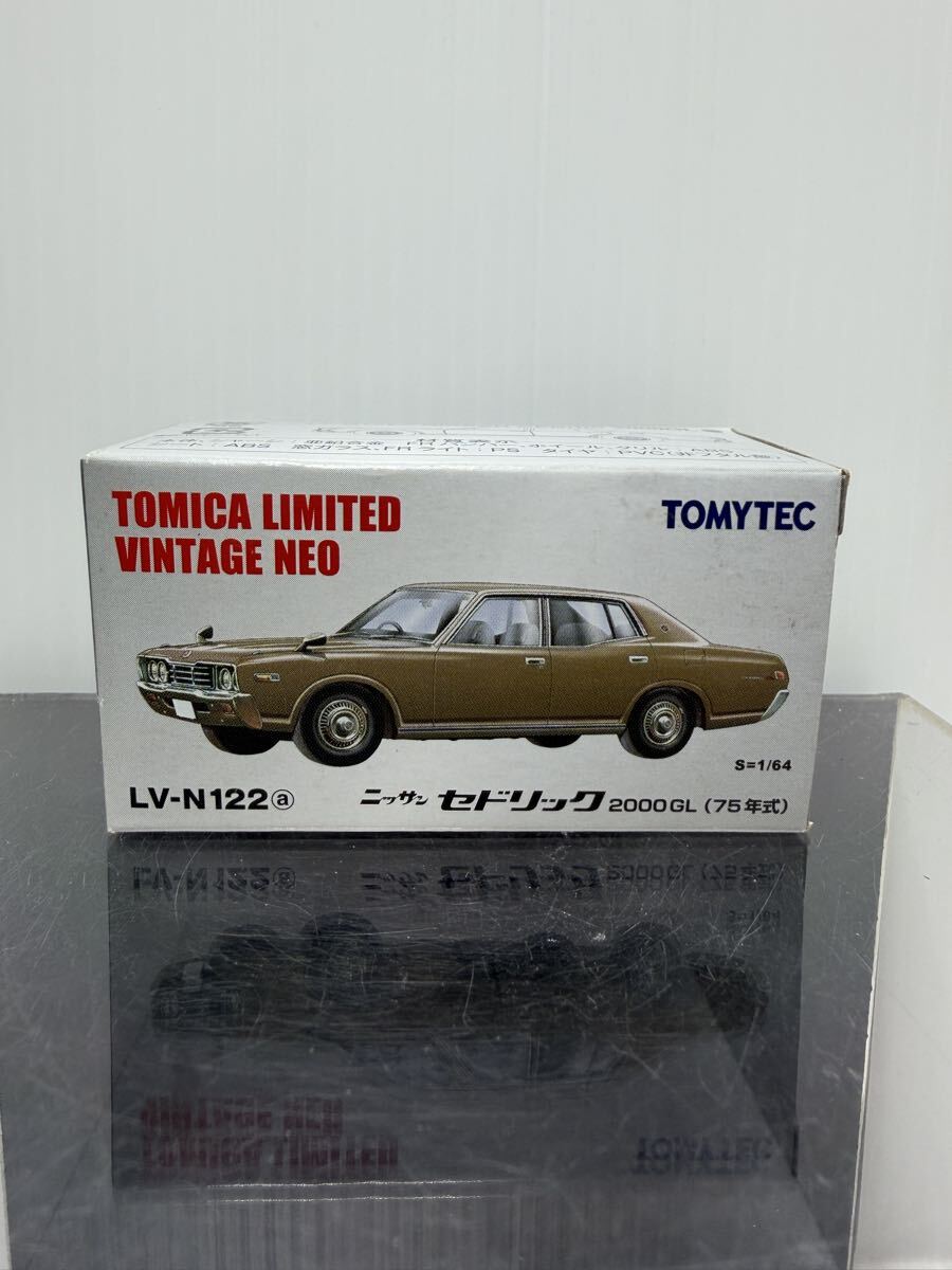 LV-N122a トミカリミテッドヴィンテージNEO ニッサン セドリック 2000GL 75年式 TOMYTEC 1/64 箱付 TOMICA LIMITED VINTAGE NEO拍卖