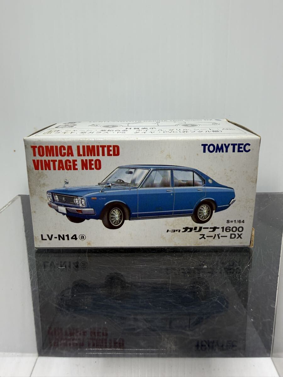 LV-N14a トミカリミテッドヴィンテージNEO トヨタ カローラ 1600 スーパーDX TOMYTEC 1/64 箱付 TOMICA LIMITED VINTAGE NEO拍卖