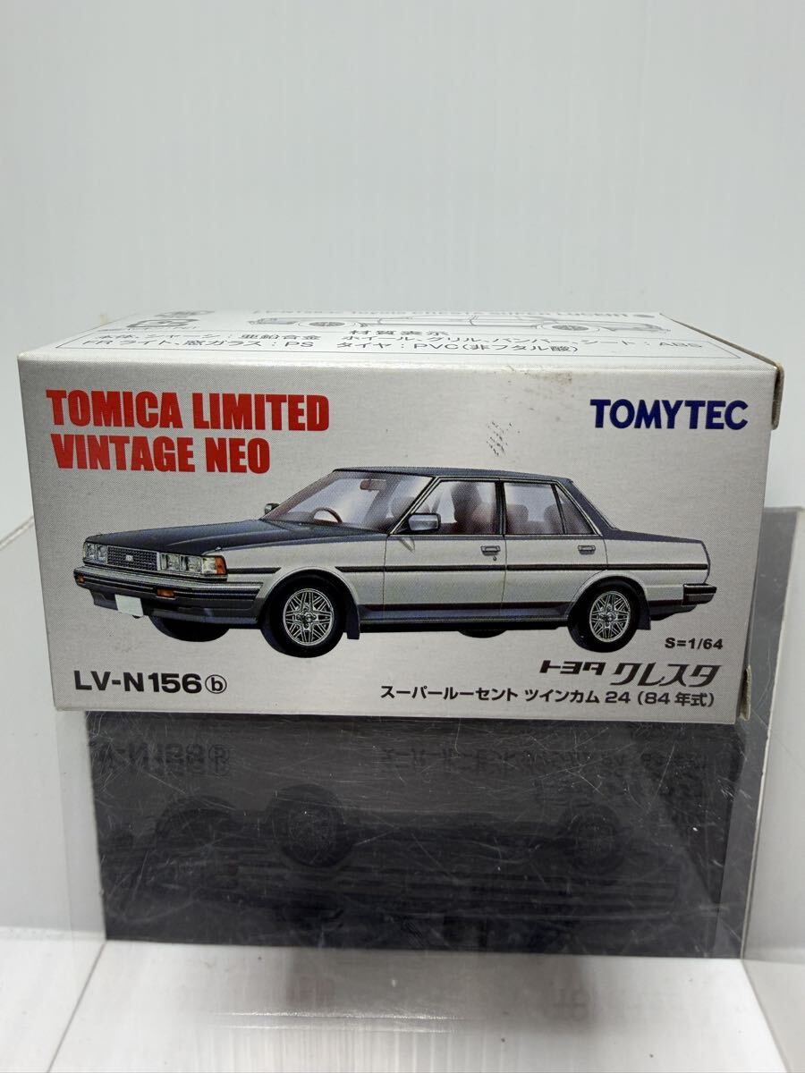 LV-N156b トミカリミテッドヴィンテージNEO トヨタ クレスタ スーパールーセント ツインカム 24 84年式 TOMYTEC 1/64 TOMICA LIMITED 拍卖