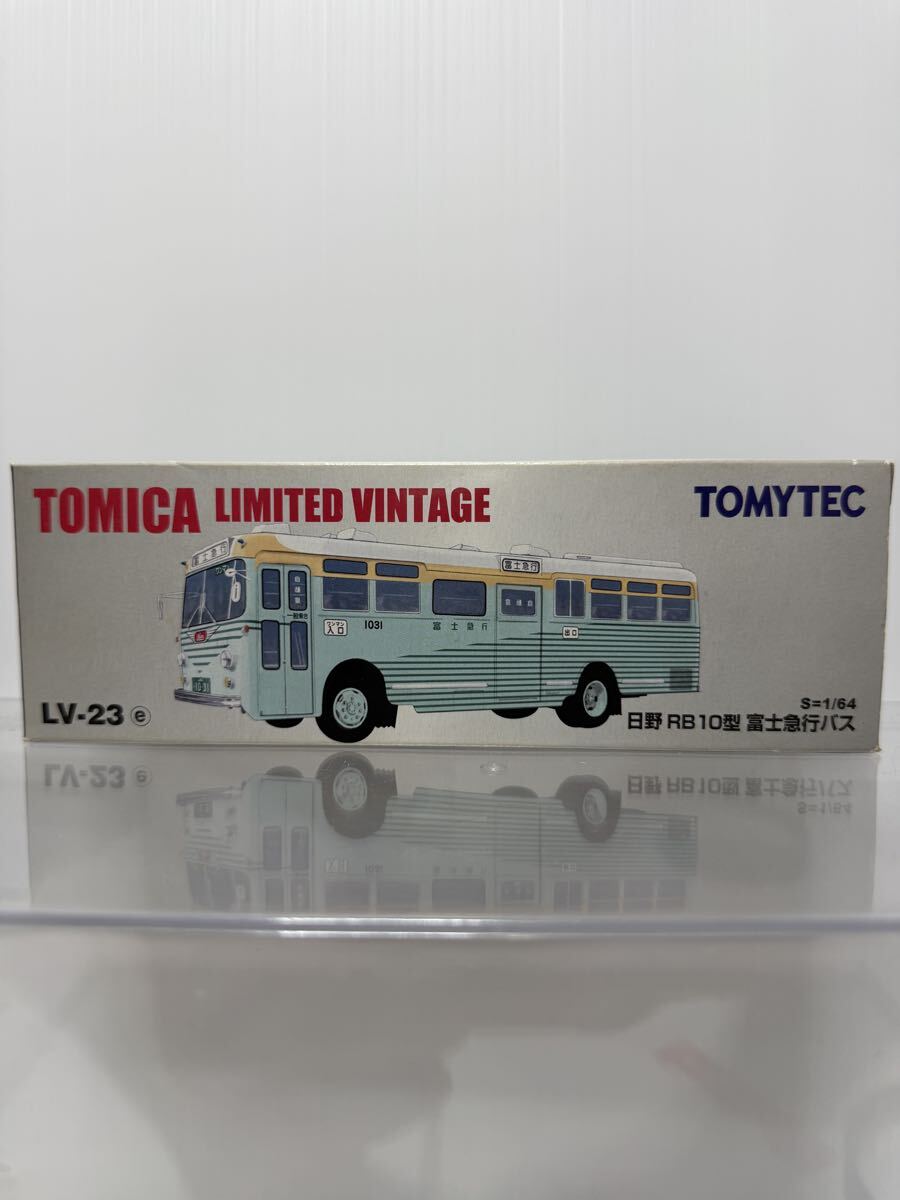 LV-23e トミカリミテッドヴィンテージ 日野 RB 10型 富士急行バス TOMYTEC 1/64 箱付 TOMICA LIMITED VINTAGE拍卖