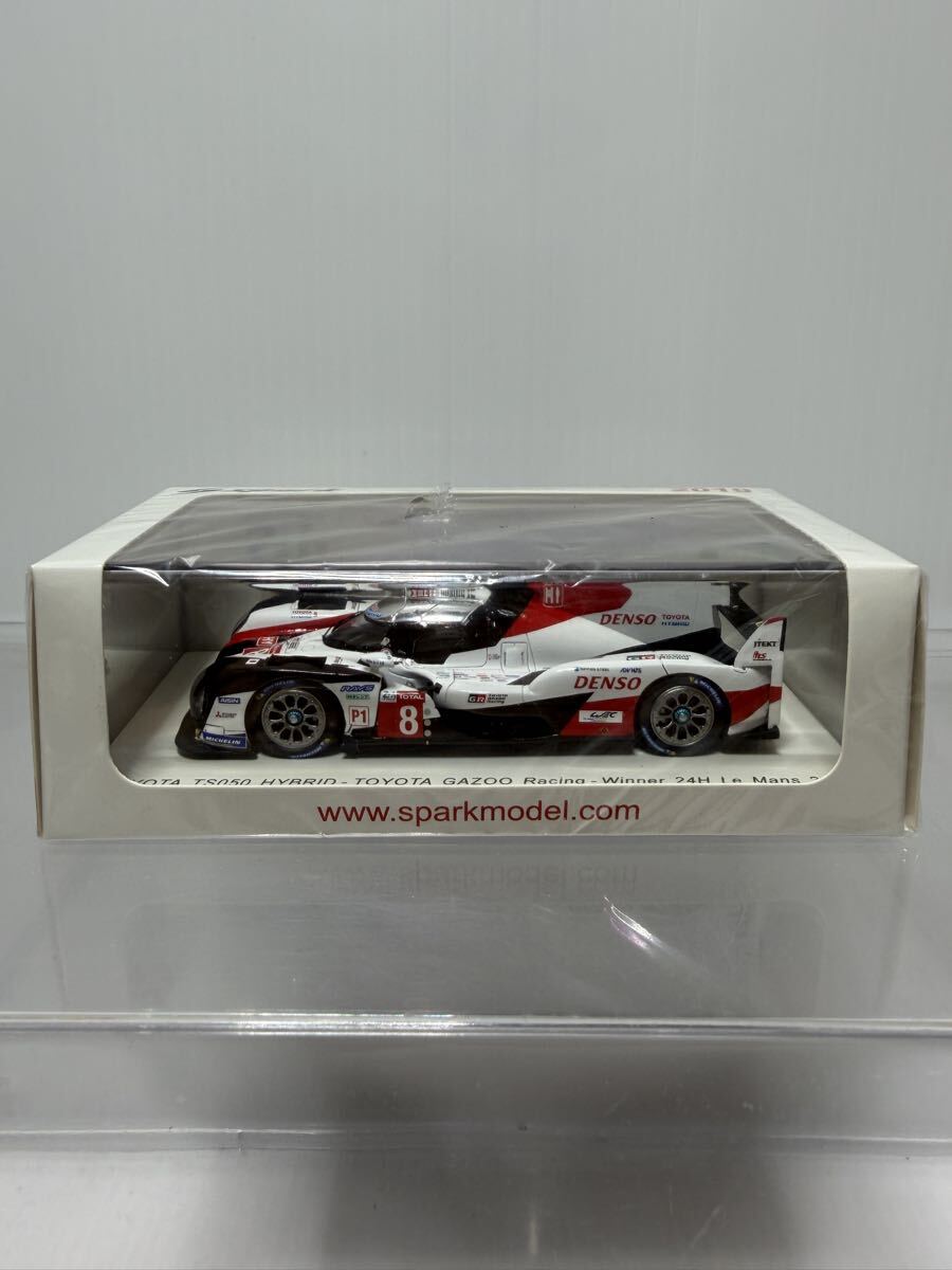 43LM19 spark 1/43 TOYOTA TS050 HYBRID Winner Le Mans 2019 #8 No.8 ルマン24h S.Buemi K.Nkajima F.Alonso スパーク 優勝拍卖