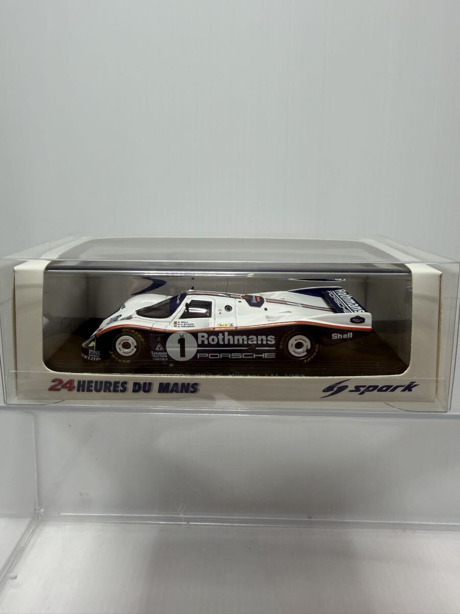 43LM86 spark 1/43 Porsche 962 C n°1 Winner LM 1986 Le Mans 24h H.Stuck D.Bell A.Holbert ルマン ポルシェ 優勝拍卖