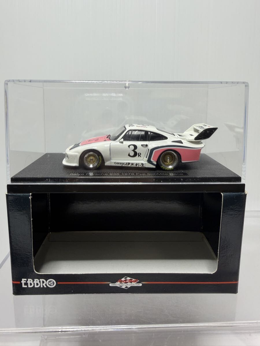44154 EBBRO 1/43 Italya Porsche 935 1978 Fuji 500Mile Race No.3 #3 エブロ ポルシェ 伊太利屋拍卖