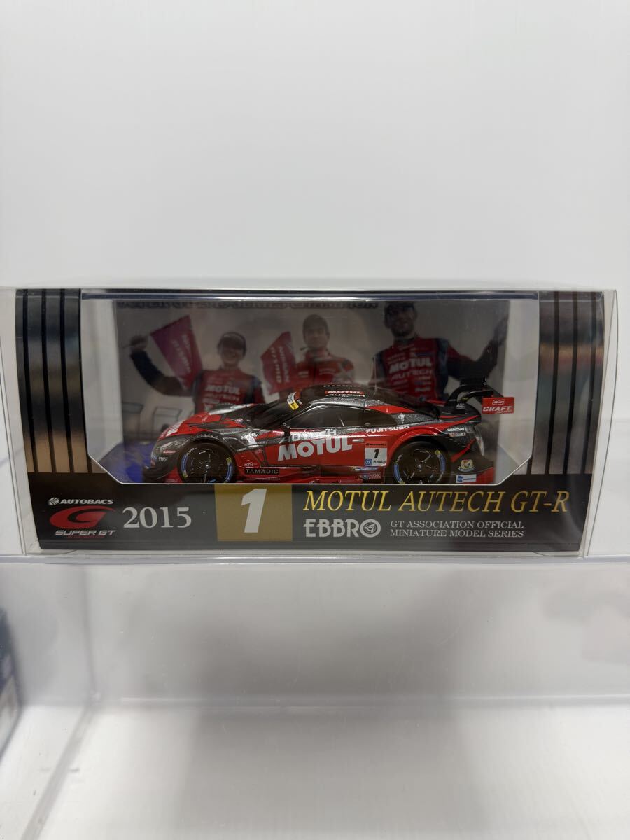 45350 EBBRO 1/43 SUPER GT500 2015 Champion Car MOTUL AUTECH GT-R No.1 エブロ #1 拍卖