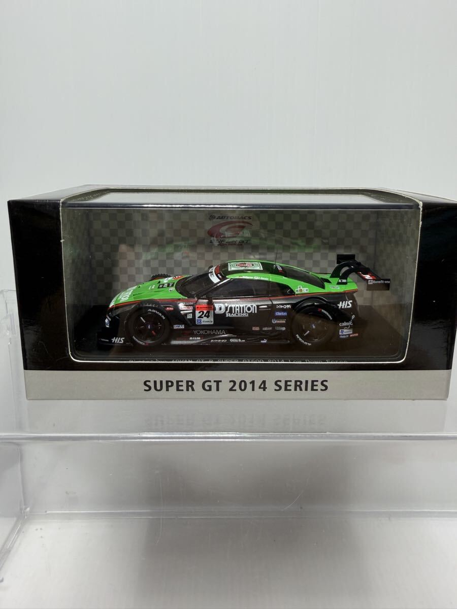 45103 EBBRO 1/43 SUPER GT500 2014 No.24 D'station ADVAN GT-R Rd.2 Fuji #24 エブロ Low Down Force 拍卖