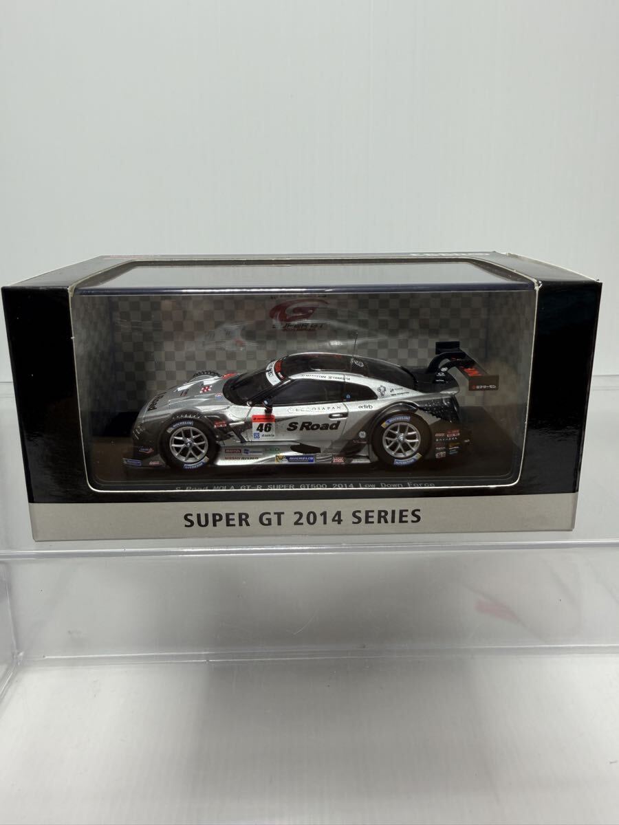 45102 EBBRO 1/43 SUPER GT500 2014 No.46 S Road MOLA GT-R Rd.2 Fuji エブロ Low Down Force #46拍卖
