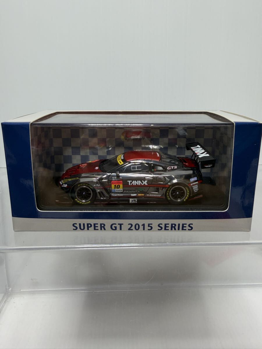 45291 EBBRO 1/43 SUPER GT300 2015 Rd.2 Fuji Winner GAINER TANAX GT-R No.10 エブロ #10 A.Couto K.Chiyo R.Tomita拍卖