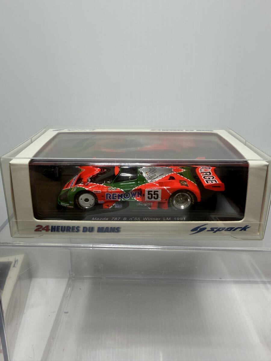 43LM91 spark Mazda 787 B n°55 Winner LM 1991 スパーク Le Mans 24h No.55 #55 ルマン 拍卖