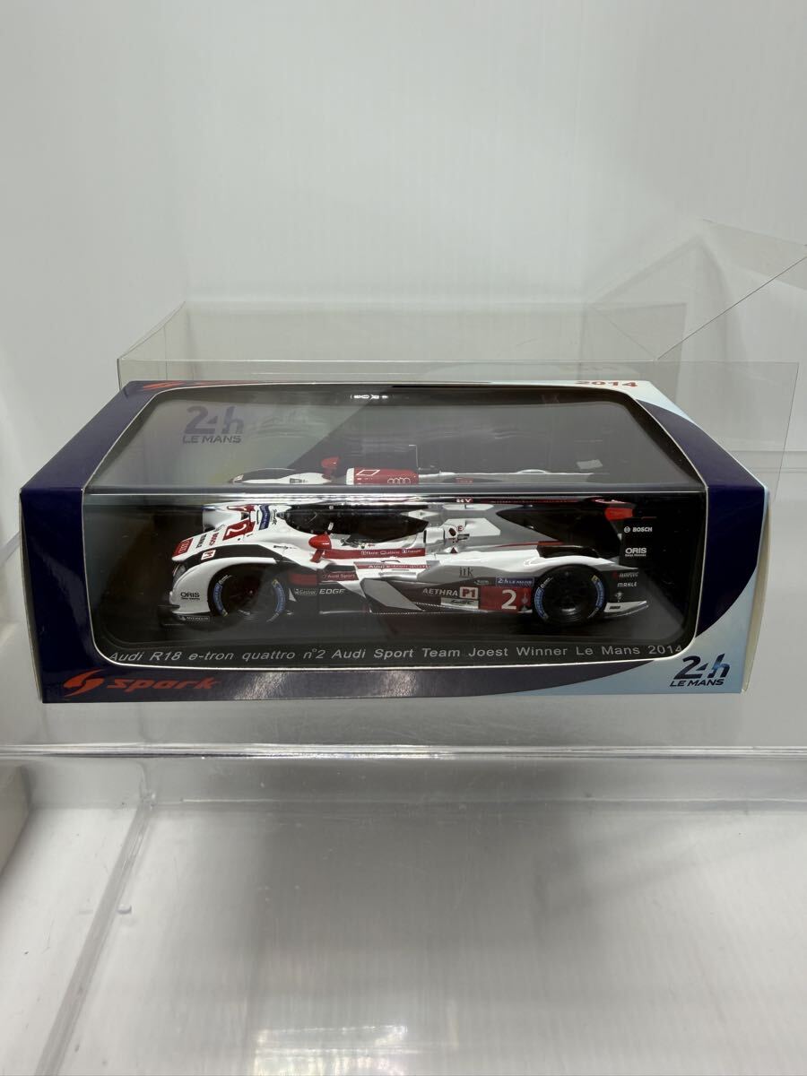 43LM14 spark 1/43 Audi R18 e-tron quattro #2 Winner LM 2014 Le Mans 24h No.2 #2 スパーク アウディ ルマン拍卖