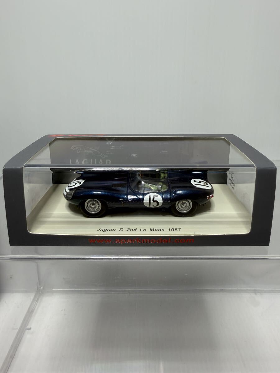 S4390 spark 1/43 Jagguar D 2nd LM 1957 Le Mans No.15 #15 スパーク ジャガー ルマン 拍卖