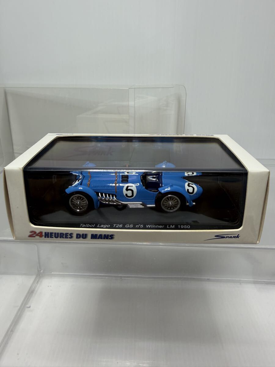43LM50 spark 1/43 TALBOT LAGO T26 GS n°5 Winner LM 1950 Le Mans スパーク ルマン拍卖