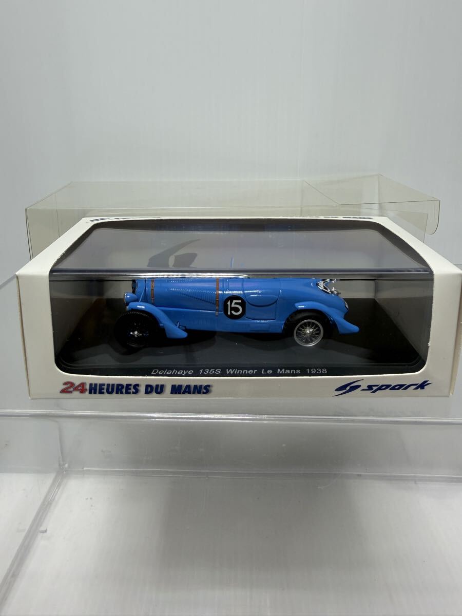 43LM38 spark 1/43 Delahaye 135S Winner Le Mans 1938 LM No.15 #15 スパーク ルマン ドライエ拍卖