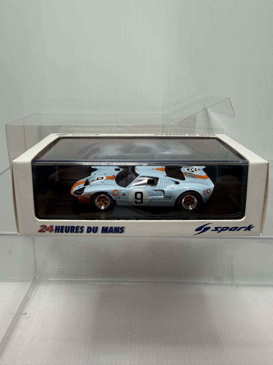 43LM68 spark 1/43 Ford GT 40 n°9 Winner LM 1968 No.9 #9 スパーク フォード Le Mans ルマン拍卖
