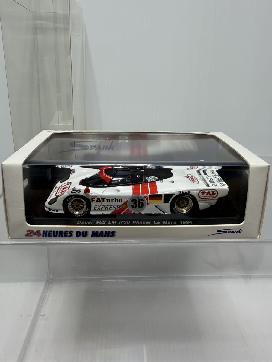 43LM94 spark 1/43 Dauer 962 LM n°36 Winner LM 1994 No.36 #36 スパーク ルマン Le Mans ダウアー拍卖