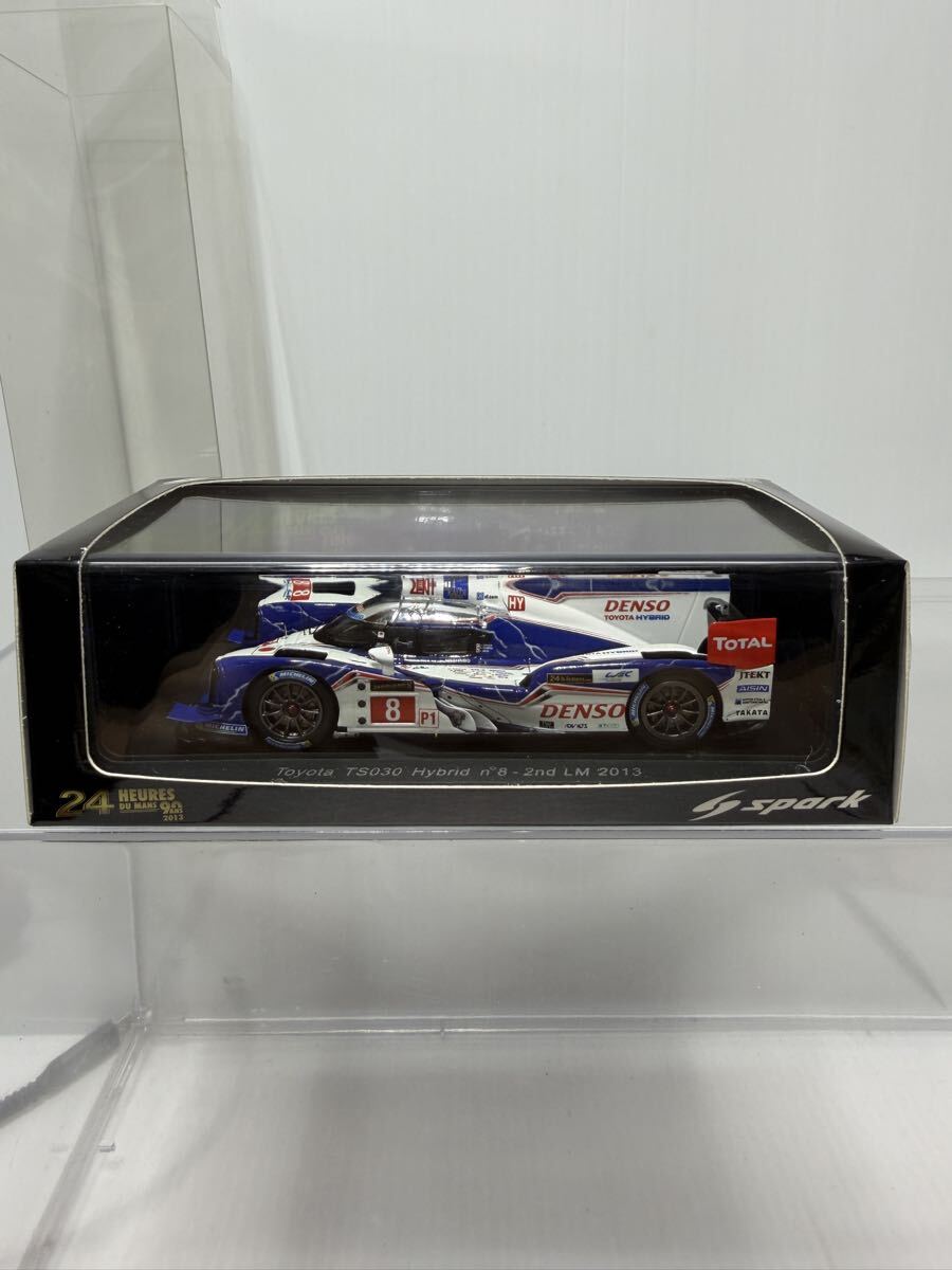 S2381 spark 1/43 Toyota TS030 Hybrid n°8 2nd LM 2013 スパーク トヨタ No.8 #8 Le Mans ルマン ミニカー拍卖