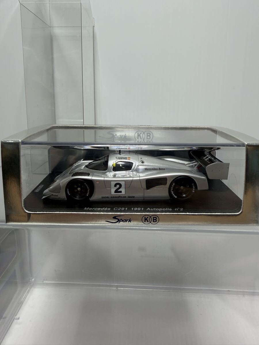KBS068 spark 1/43 Mercedes C291 1991 Autopolis n°2 スパーク メルセデスベンツ No.2 #2 国際貿易 別注 オートポリス拍卖