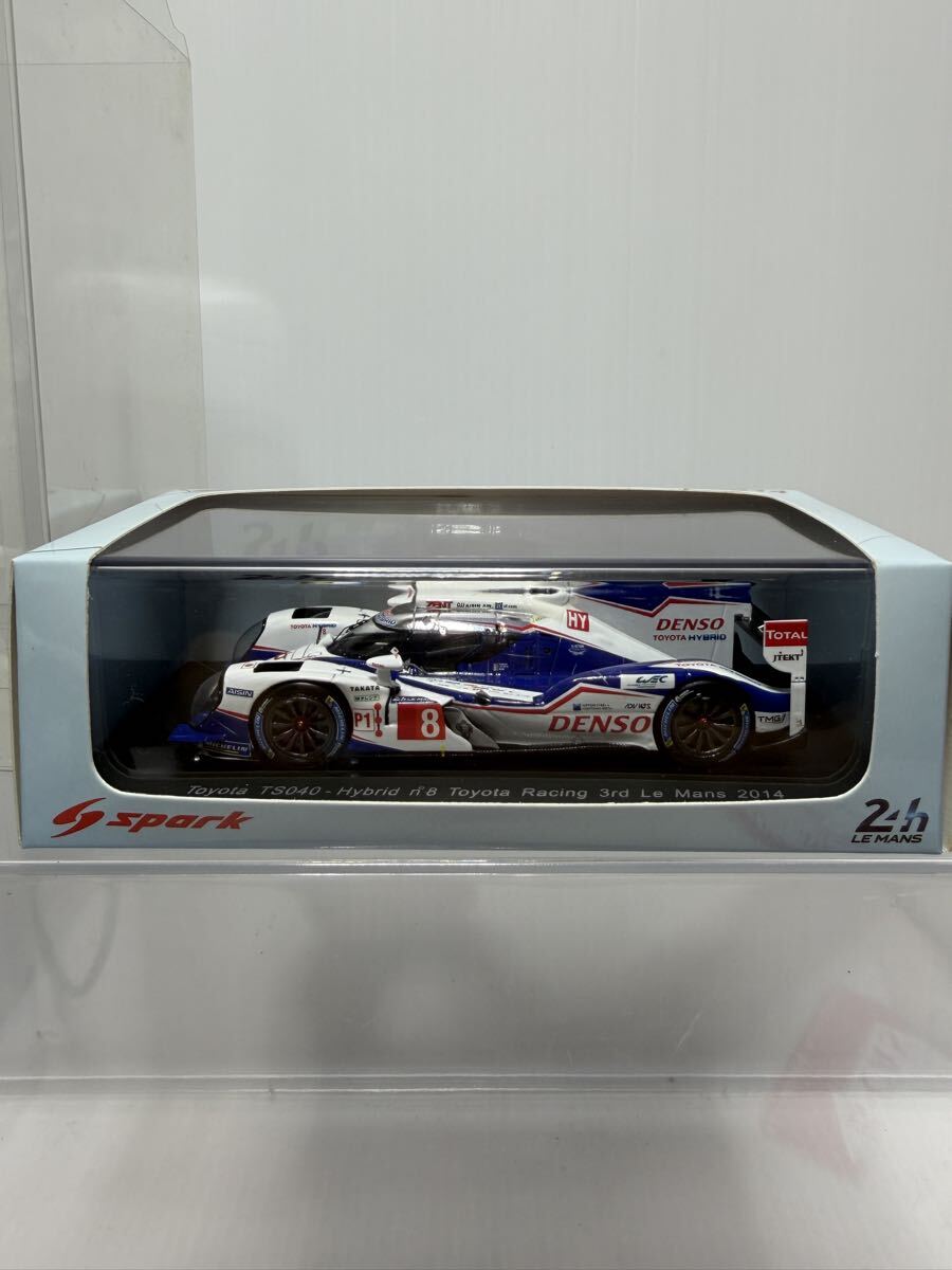 S4203 spark Toyota TS 040 Hybrid n.8 3rd LM 2014 Toyota Racing スパーク トヨタ Le Mans No.8 #8 ルマン 拍卖