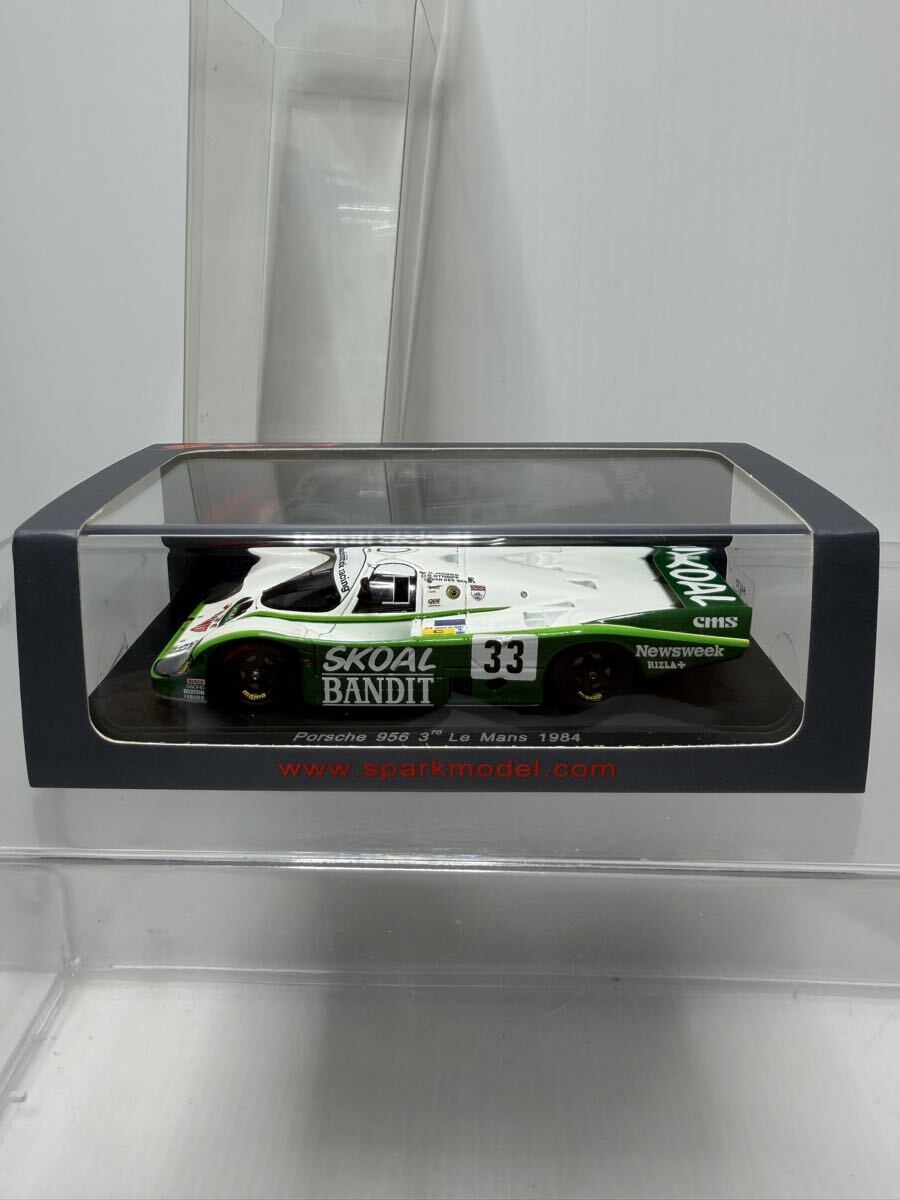 S4172 spark 1/43 Porsche 956 3rd LM 1984 スパーク ポルシェ Le Mans No.33 #33 拍卖