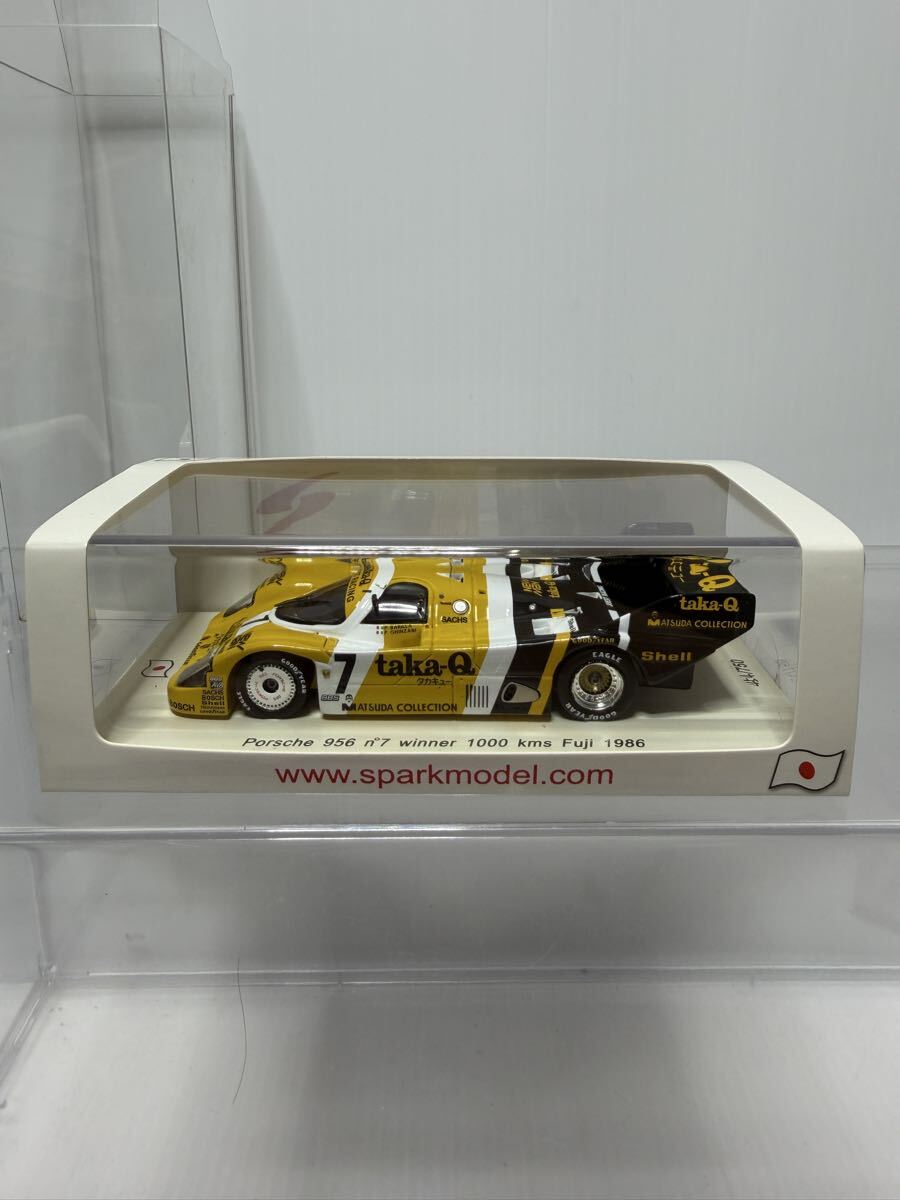 SJ019 spark 1/43 Porsche 956 n°7 Winner 1000kms Fuji 1986 スパーク ポルシェ No.7 #7 拍卖