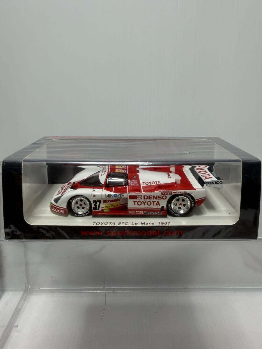 S5241 spark 1/43 TOYOTA 87C LM 1987 スパーク トヨタ Le Mans ルマン No.37 #37拍卖
