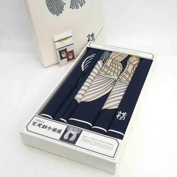 ★ 人間国宝 芹沢銈介 雑貨 変わり織りプリント座布団カバー 5枚セット 人間国宝 芹沢 (0220535267)拍卖