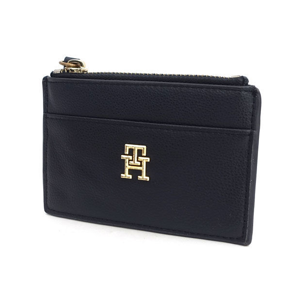 ★ トミーヒルフィガー コインケース 小銭入れ カードケース ネイビー AW14226 (0220535787)拍卖