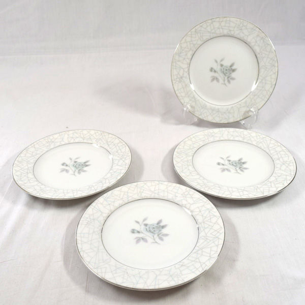 ★ MIKADO CHINA 洋食器 ミカドチャイナ レトロなローズプレート(4P) (0220417387)拍卖