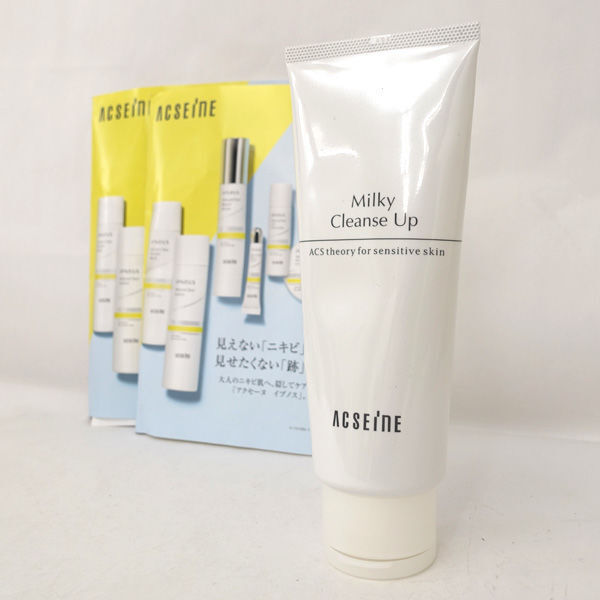 ★ アクセーヌ ミルキィ クレンズアップ 200g 未使用品 おまけ付き (0220473998)拍卖