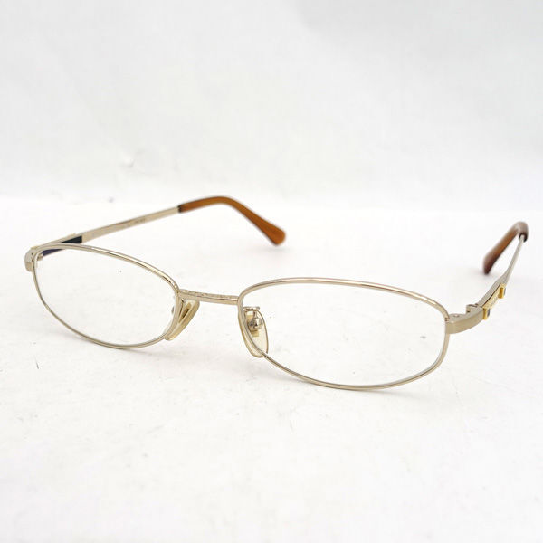 ■ ブルガリ メガネ 度入り オニキス マットゴールド K18 750 J061631 (0990014982)拍卖