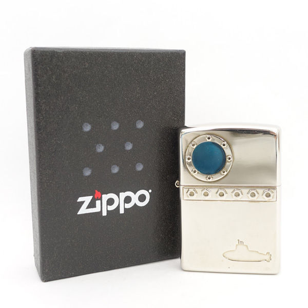 ★ ジッポ サブマリン 潜水艦 除き窓 シルバー 2014年製 (0220538007)拍卖