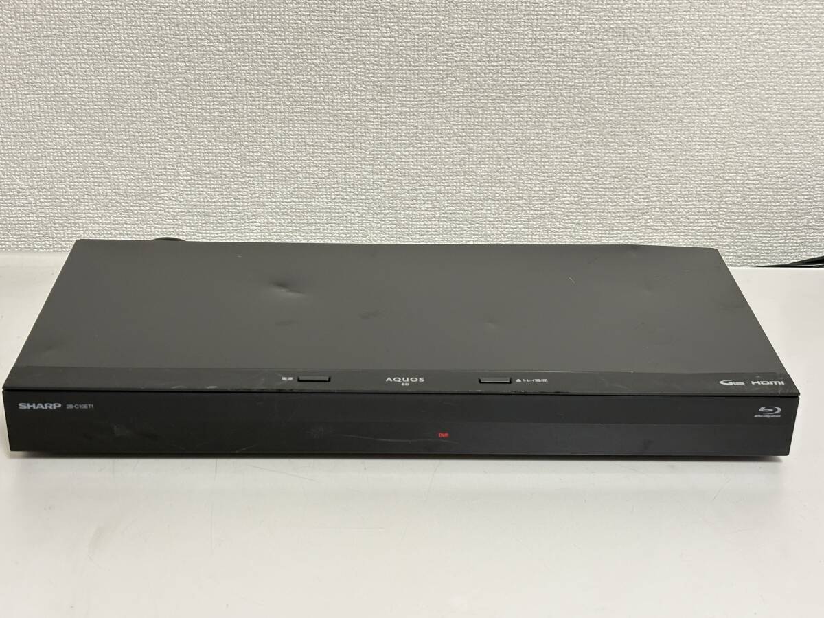 ジャンク(HDDなし、起動しない) SHARP 2B-C10ET1 シャープ HDD/BDレコーダー 2022年製拍卖