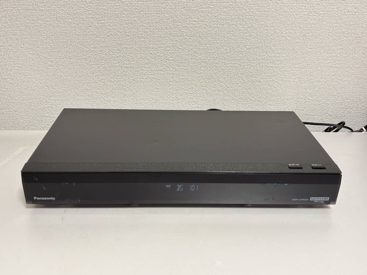 ジャンク(HDDなし、起動OK) Panasonic DIGA DMR-UBX4050 ブルーレイディスクレコーダー拍卖