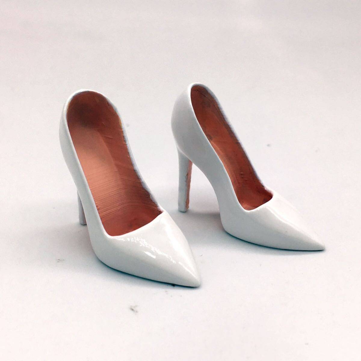 C22 1/6スケール ハイヒール 靴単品 手作り 空洞タイプ 塗装済み 女性素体専用拍卖