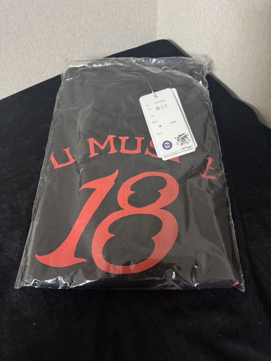 Ed Hardy エドハーディー Tシャツ メンズ Lサイズ バックプリント 18 新品 未開封 正規品拍卖