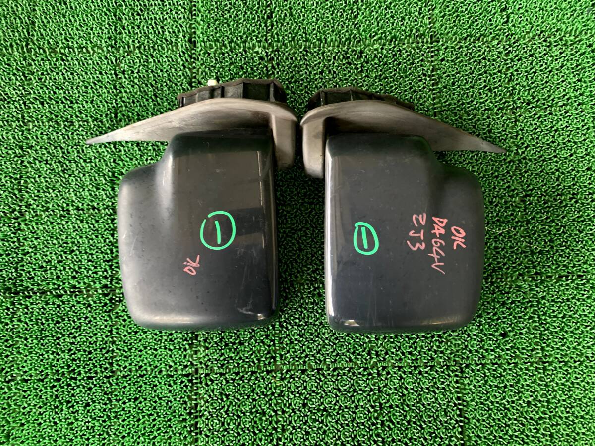 ●即決値段●動作OK●① スズキ エブリィ DA64V ドアミラー 左右セット サイドミラー 運転席側 助手席側 右 左 3P カラー:ZJ3拍卖